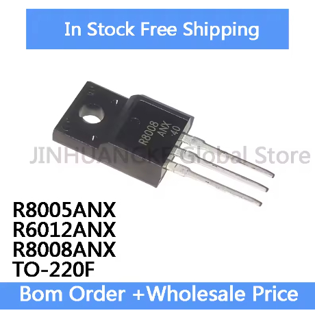 5PCS ใหม่ R6012ANX R8005ANX R8008ANX R6012 R8005 R8008 6012 ANX 8008 ANX ทรานซิสเตอร์ส่วนประกอบอิเล็