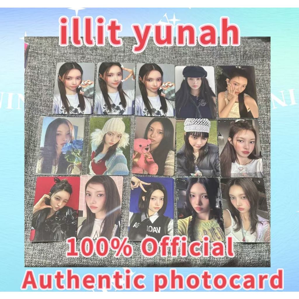 [OFFICIAL] PHOTOCARD PC ILLIT YUNAH ALBUM YUNAH PHOTOCARD