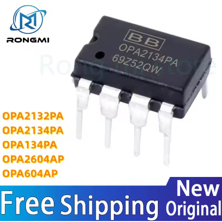 5PCS ใหม่ OPA2132PA OPA2132 OPA2134PA OPA2134 OPA134PA OPA134 OPA604AP OPA604 OPA2604AP OPA2604-8 ชิ