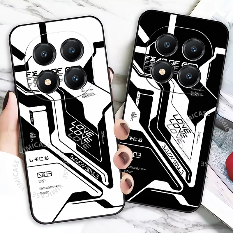 เคสสําหรับ XiaoMi POCO M8 Pro 4G 5G Cover tech style Soft Case