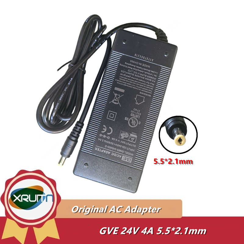 GVE GM85- ของแท้240400-F GM85-240400-D อะแดปเตอร์ AC DC 24V 4A 96W แหล่งจ่ายไฟเครื่องชาร์จ 5.5*2.1 ม