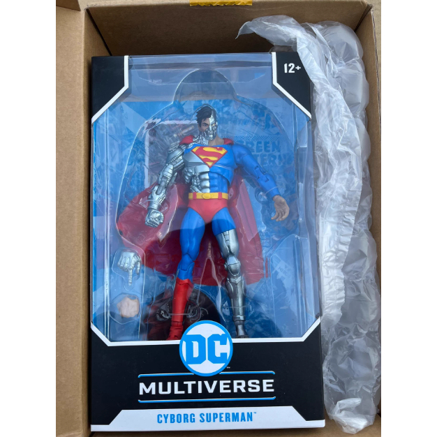 McFarlane Mechanical Superman Blue Action Figure