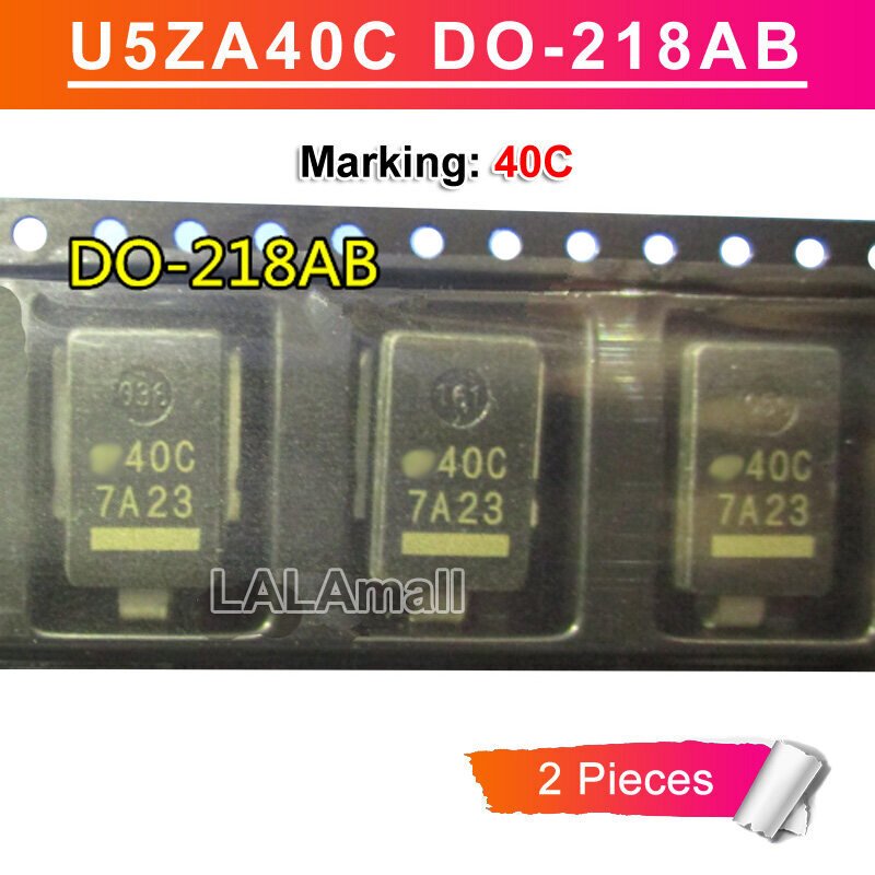 2 ชิ้น U5ZA40C 40C DO-218AB TVS Zener Diode ใหม่เดิม