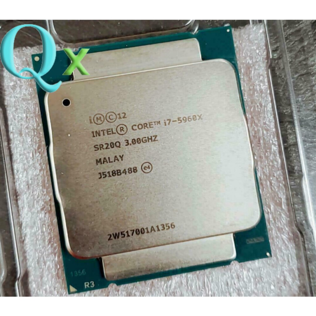 Upgrade Gaming CPU Core i7-5960X LGA2011-3 CPU โปรเซสเซอร์ SR20Q 3.00GHz 20MB 8Core สําหรับ X99 คอมพ