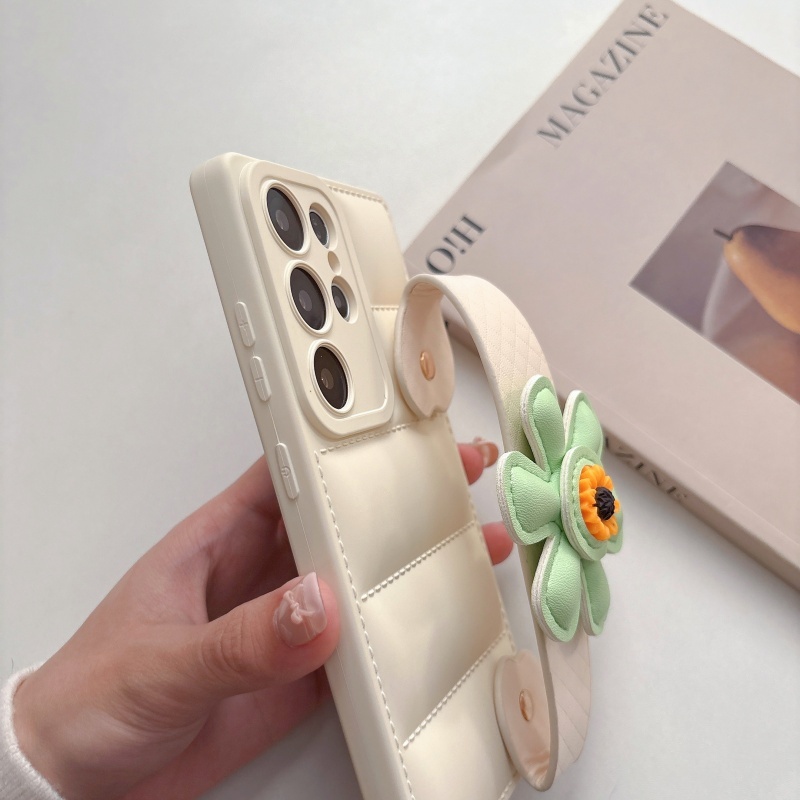 แฟชั่น เสื้อแจ็คเก็ต ดอกไม้ แถบข้อมือ เคส For Samsung Galaxy S26 Ultra S26 Plus S26 S25 Ultra S25 Plus S25 S24FE S24 Ultra S24Plus S24 S23FE S23Ultra S22Ultra S21Ultra A56 A55 A54 A36 A34 5G Case เคสโทรศัพท์ใหม่ ซิลิโคนอ่อนนุ่มป้องกันการตก เคสมือถือซัมซุง - รูปที่ 5