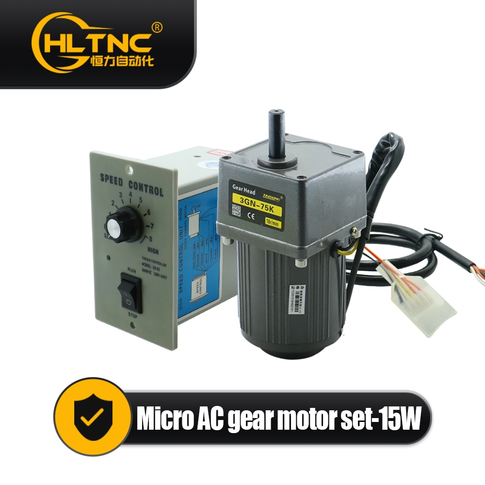 เกียร์ลดรอบ15W 5N.m 5RPM ลดความเร็วรอบ งาน CNC งานหนัก HLTNC