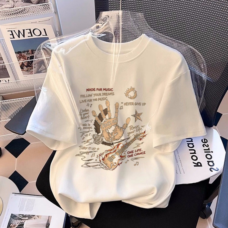 เสื้อยืดเด็กแบรนด์ NASALEE ดีไซน์สตรีทแวร์สไตล์อเมริกันสุดคูล สำหรับเด็ก 3-16 ปี เนื้อผ้าฝ้ายนิ่ม ใส