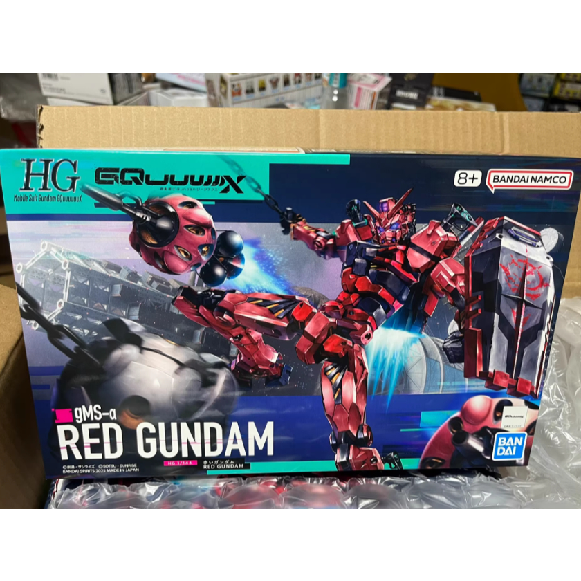Bandai HG gMS-α 1/144 GQuuux Red กันดั้มโมเดล