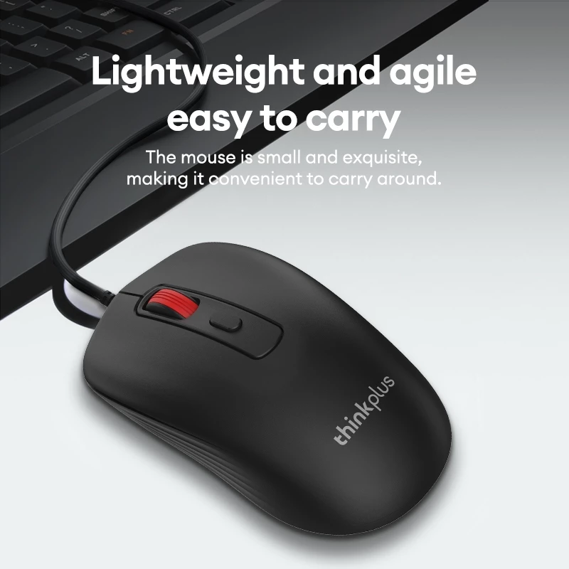 Lenovo ThinkPlus M10 เมาส์มีสาย USB thumbnail 6