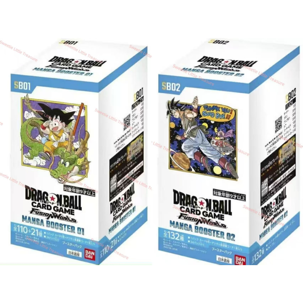 DRAGON BALL TCG [เวอร์ชั่นญี่ปุ่น] Refill Pack SB01/SB02 Card Original Box