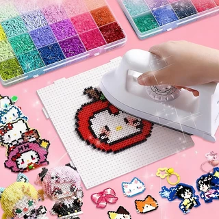 🚀ส่งเร็วจากไทย🚀3D ฟิวส์ลูกปัด DIY Craft Kit ของเล่น 2.6 มม.ของเล่นเพื่อการศึกษาสําหรับเด็ก