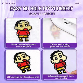 🚀ส่งเร็วจากไทย🚀3D ฟิวส์ลูกปัด DIY Craft Kit ของเล่น 2.6 มม.ของเล่นเพื่อการศึกษาสําหรับเด็ก