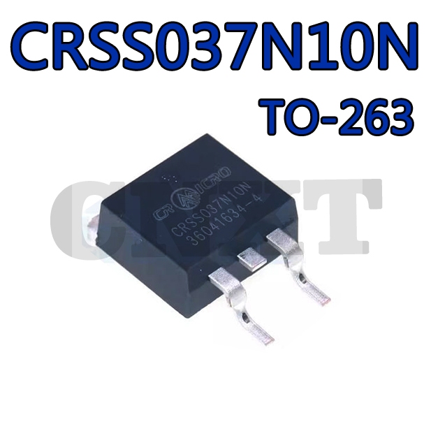 2 ~ 10PCS CRSS037N10N 037N10N TO-263 แบตเตอรี่ลิเธียมป้องกัน Field Effect Tube 100V 120A