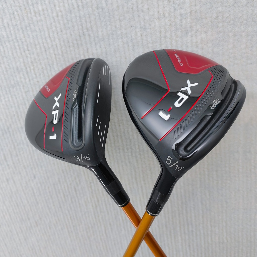 XP-1 MENS Golf Fairway Wood NO3 NO5 ขวามือ Fairway Wood Graphite Carbon Shaft
