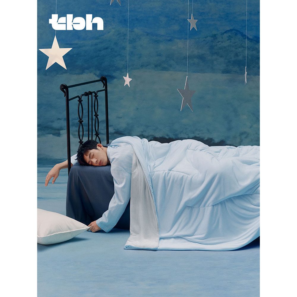 【ลด 20% กดติดตามรับโค้ด】tbh ผ้าห่มเย็น คูลทัช ซักได้ 1-2 คน ฤดูร้อน ของขวัญ