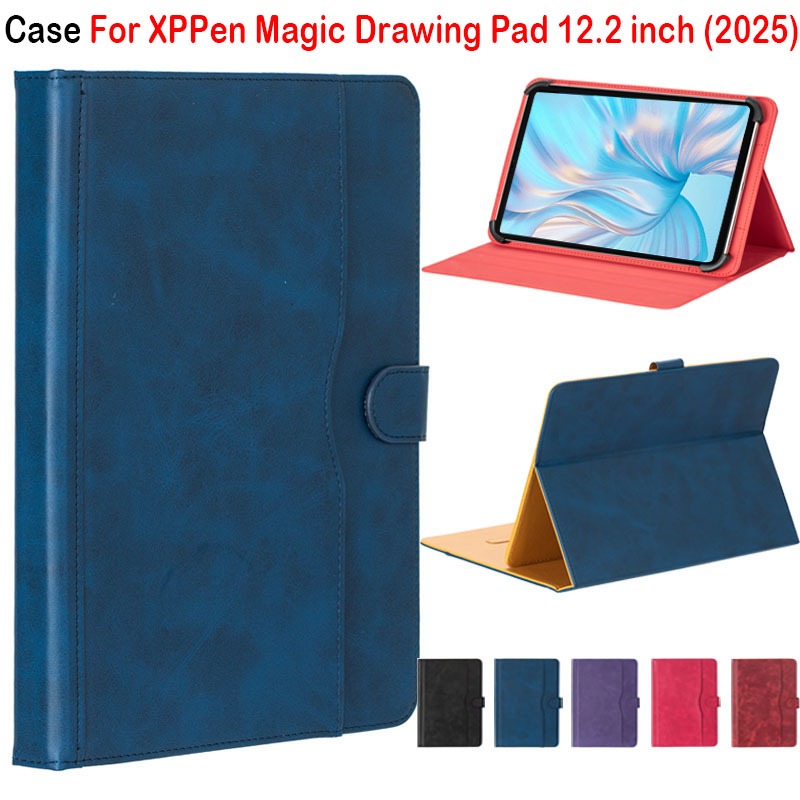สําหรับ XPPen Magic Drawing Pad 12.2 นิ้ว (2025) แท็บเล็ต Android มุมมองหลายมุม Universal กรณี Magic
