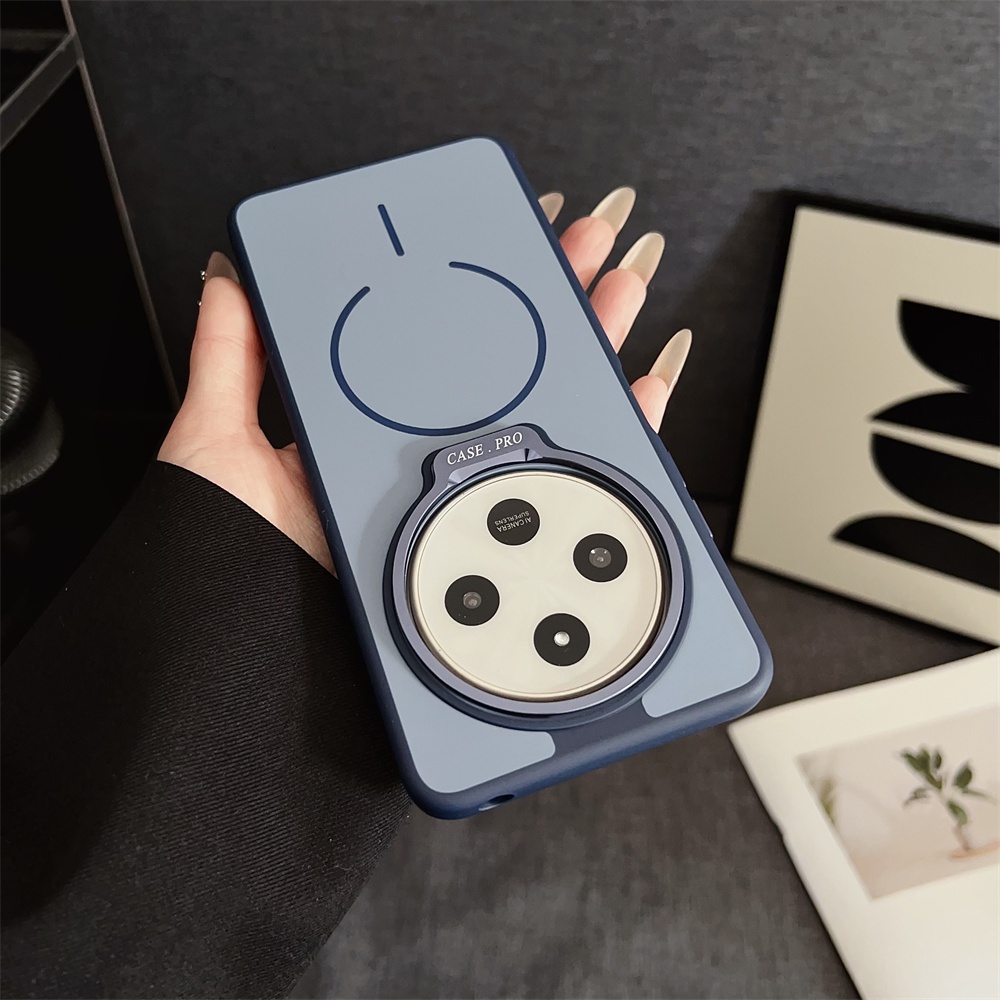 Redmi 14C เคสโทรศัพท์กันกระแทกสําหรับ Redmi 15C 4G Redmi15 แม่เหล็กผิวรู้สึกกรณีสมาร์ทโฟน