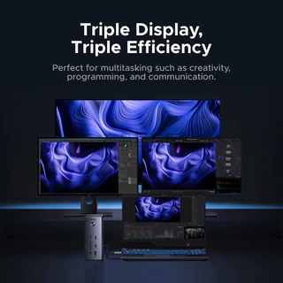 UGREEN 140W GaN Power 14-1 Docking Station DP 8K@30Hz HDMI 4K@60Hz 10Gbps Multi-port Desktopสถานีชาร์จสําหรับโทรศัพท์/แท็บเล็ต/เครื่องใช้ไฟฟ้าขนาดเล็ก