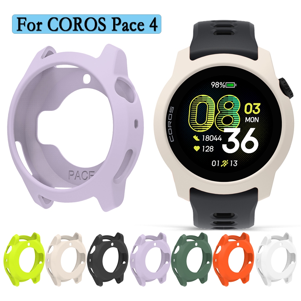 Shell สําหรับ COROS Pace 4 ฝาครอบซิลิโคนอ่อนนุ่ม Hollow