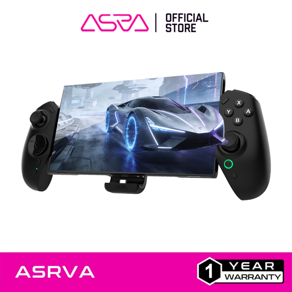 [2026 Pro] Switch 2 Wired Controller Grip, Hall Effect Joystick (ไม่มีดริฟท์), Gyro 9 แกน, พร้อมช่องเสียบการ์ด 4 ช่องและขาตั้ง, D-Pads, C-Key ,Turbo - Nintendo Joycon
