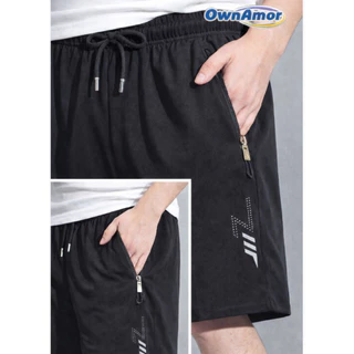 【พร้อมส่งในไทย】กางเกงขาสั้นคนอ้วน 4XL–8XL ผู้ชาย ใส่สบาย ไม่อึดอัด ผ้าเย็น