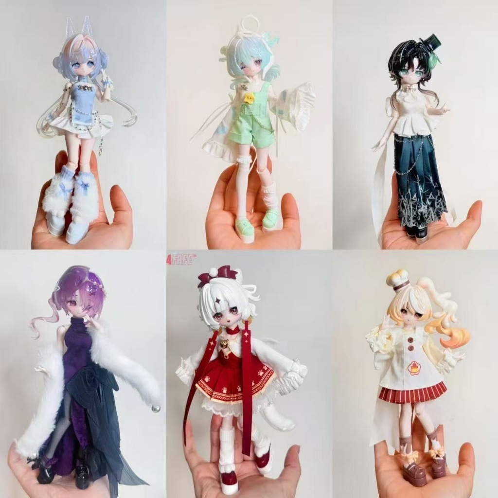 สินค้าใหม่ Mitian Third Generation COME4FREE Fortune Sign Spirit 8 Points bjd Action Figure-Unboxing ยืนยันรุ่น
