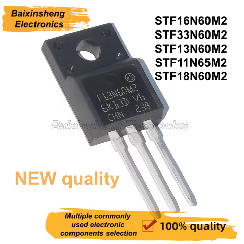 5PCS STF16N60M2,16N60M2,STF33N60M2,33N60M2,STF13N60M2,13N60M2,STF11N65M2,N60S2,N60S2,N60S2,N60T2,N60