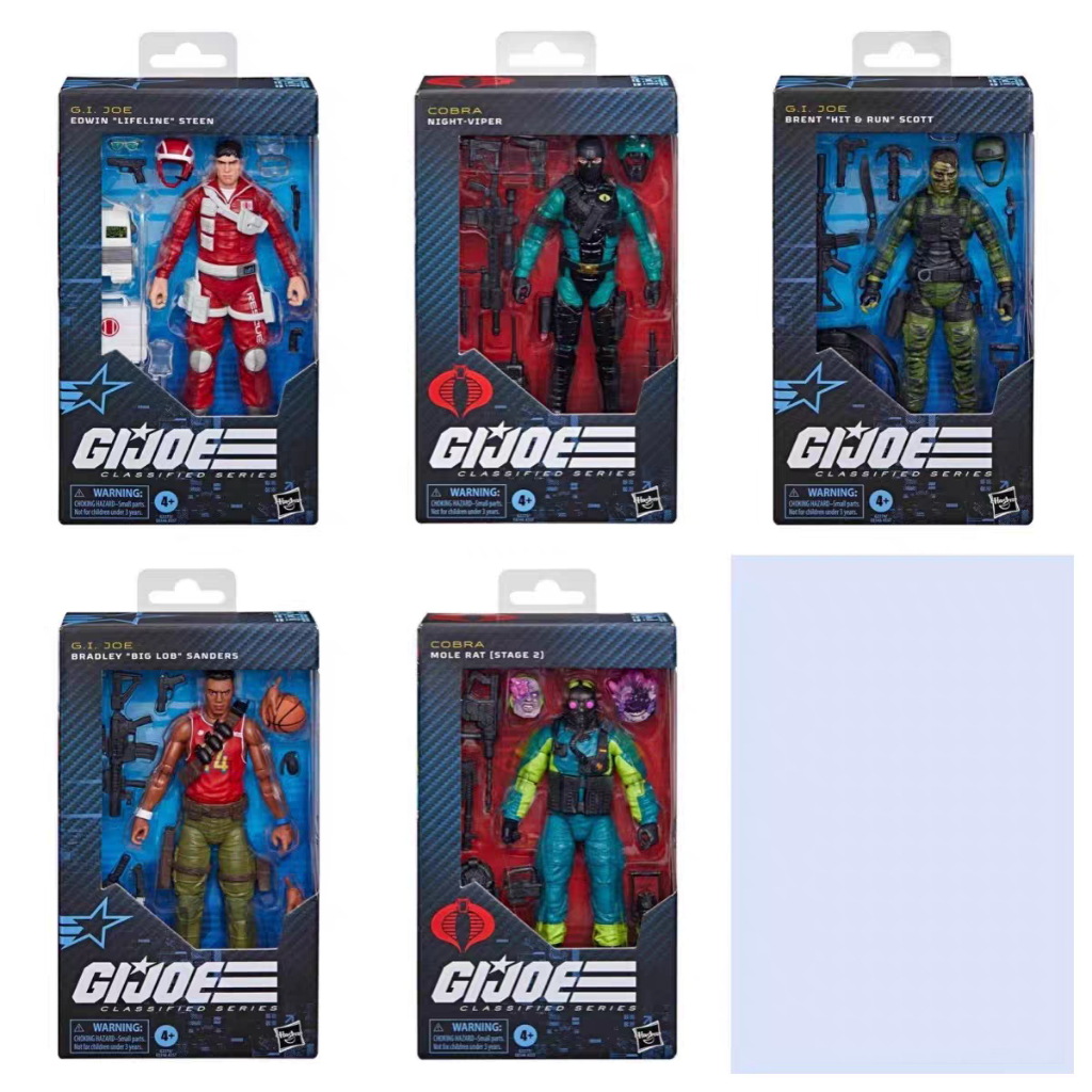 [คลังสินค้าพร้อม] Hasbro Special Forces GIJOE 20cm Action Figure 186-Lifeline 187-Dark Night Snake 188-เข็มขัดกระทิงวิ่ง 189-ตะกร้าขนาดใหญ่ 190-Mole (Stage 2)