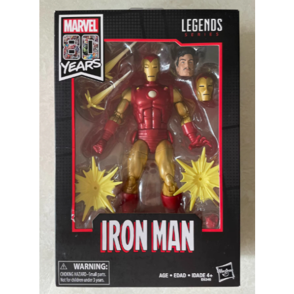 Hasbro Marvel Legends Iron Man Marvel 80th Anniversary