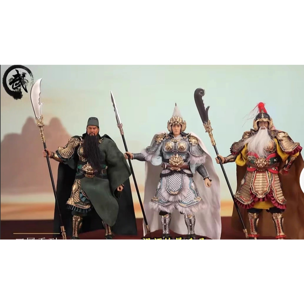 FIGLAND & 303TOYS Co-branded Edition 1/12 Pocket Three Kingdoms: Guan Yu, Ma Chao, Huang Zhong