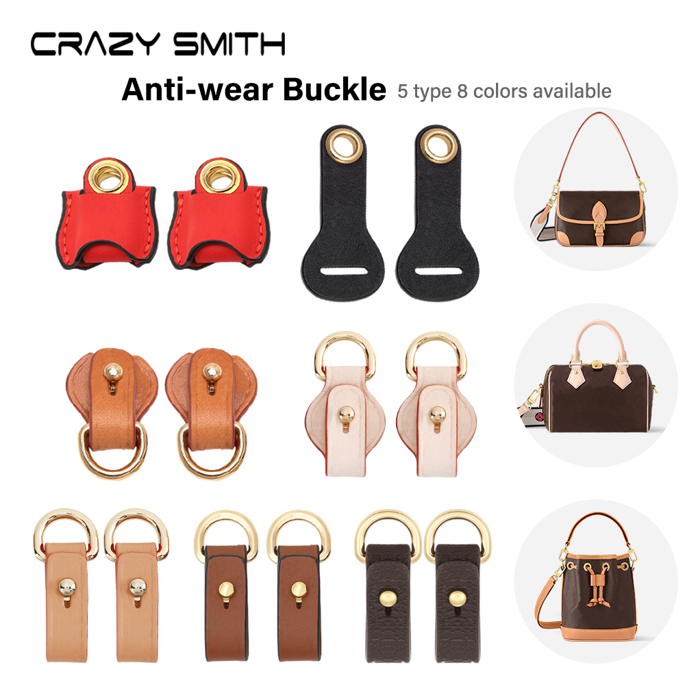 CRAZYSMITH หนังหัวเข็มขัดป้องกันการสึกหรอสำหรับกระเป๋าLV Series เพิ่มความทนทาน