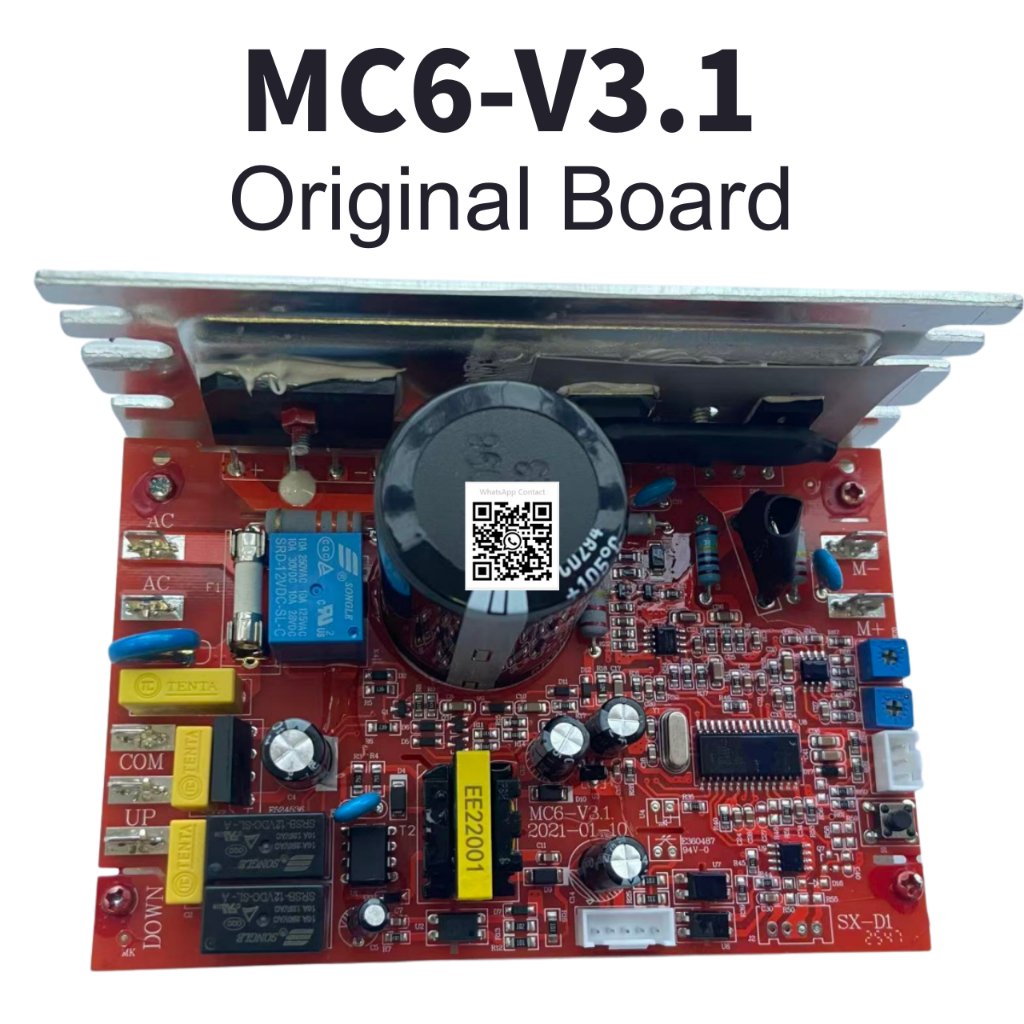 MC6-V3.1 มอเตอร์ลู่วิ่ง_controller_แผงวงจรลู่วิ่งควบคุมบอร์ดจ่ายไฟไดรฟ์