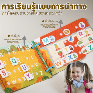 หนังสือยุ่ง หนังสือกิจกรรมหนังสือเงียบ เสริมพัฒนาการ ฝึกสมอง ของเล่นเสริมพัฒนาการ