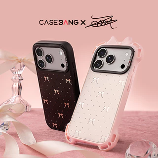 CASEBANG - Polka Dot Bow เคสแม่เหล็ก ImagiSnap ถอดเปลี่ยนได้ กันตกทหาร รองรับ iPhone15-17
