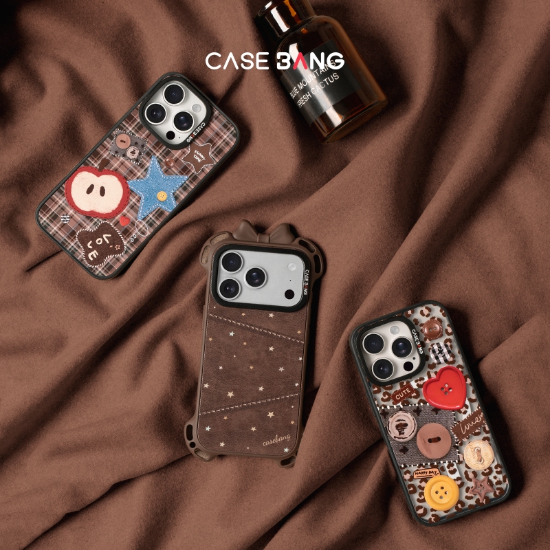 CASEBANG Chocolate Series เคสแม่เหล็ก ImagiSnap เปลี่ยนฝาหลัง กันตก รองรับ iPhone 15-17