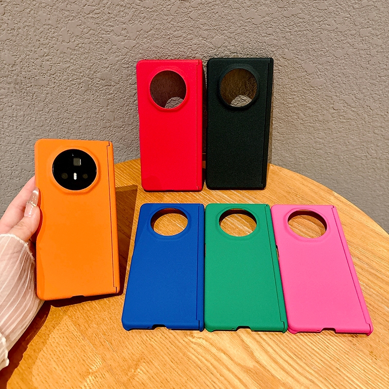 Magic V5 สําหรับ Honor Magic V5 V3 V2 Vs3 Vs2 Huawei Mate X3 X5 X6 X7 Frosted Hard PC Dual-แกนโทรศัพ