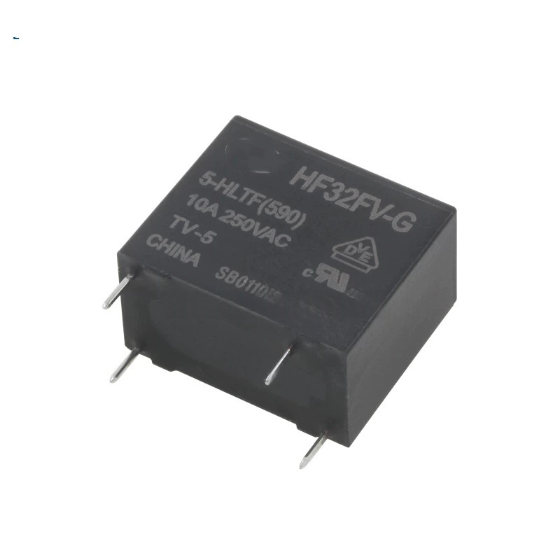 รีเลย์ HF32FV-G 5 12 24-HLTF 4 Pins 10A หนึ่งชุดเปิดปกติ
