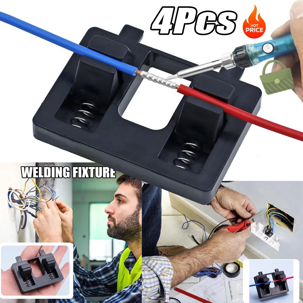 4 ชิ้นแฮนด์ฟรีไฟฟ้าลวดเชื่อมตารางการแข่งขันปรับ ABS Precision Alignment Soldering Locator สําหรับเมนบอร์ดเครื่องมือบัดกรี ราคา ถูกที่สุด ดีลบีเคเค