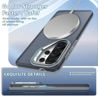 เคสโทรศัพท์แบบตั้งได้, Skin-Feel & เคสโทรศัพท์แม่เหล็กสําหรับ Samsung S26 Ultra, S25, S24 Ultra, A56, A36, A55, A35, A16