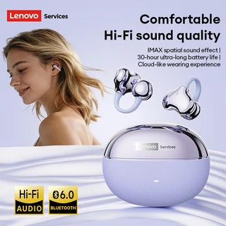 Lenovo RS123 หูฟังบลูทูธ และหูฟังไร้สายแบบ OWS พร้อม Bluetooth V6.0 เสียง HiFi และดีไซน์แบบ Open Ear