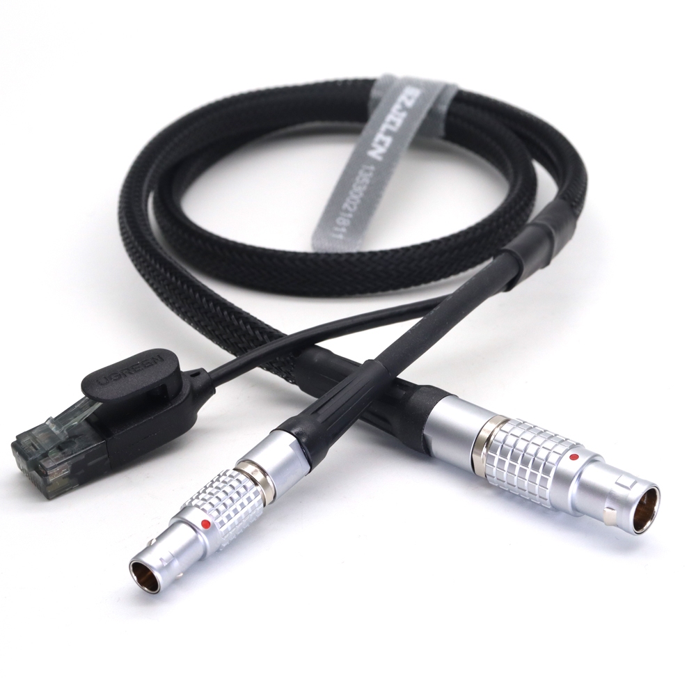 สายไฟ EHT 10Pin Ethernet สาย RJ45 และ 0B 2pin สําหรับ ARRI Alexa mini miniLF 35 กล้อง