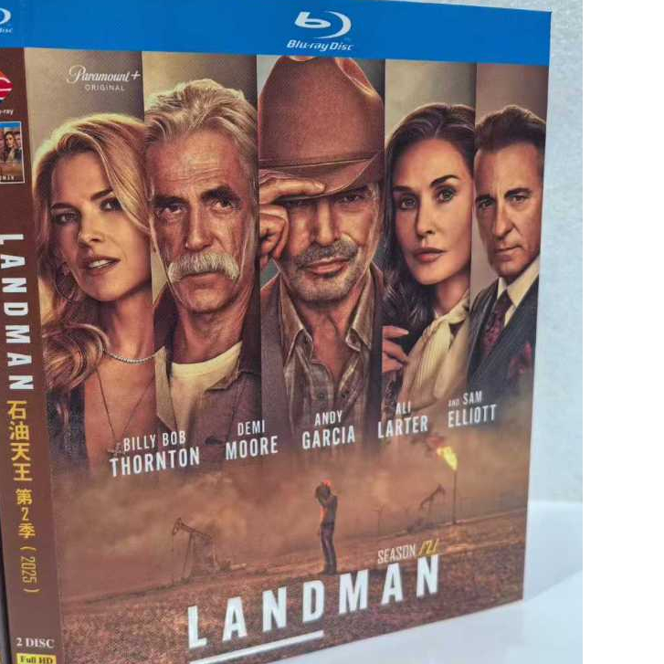 Blu-ray BD American Drama Western/Landman ซีซั่น 2 Landman ซีซั่น 2 (2025) Billy Bob Ston Demi Moore