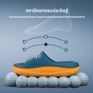 พอล ตรงไปตรงมา สบายรองเท้าแตะนุ่มวัสดุ อีวา ไม่บดฟุตผู้ชายผู้หญิงแฟชั่นดูดีกันลื่นระงับกลิ่นกายการดูดซึมช็อกทน2026สไตล์ใหม่ในร่มกลางแ