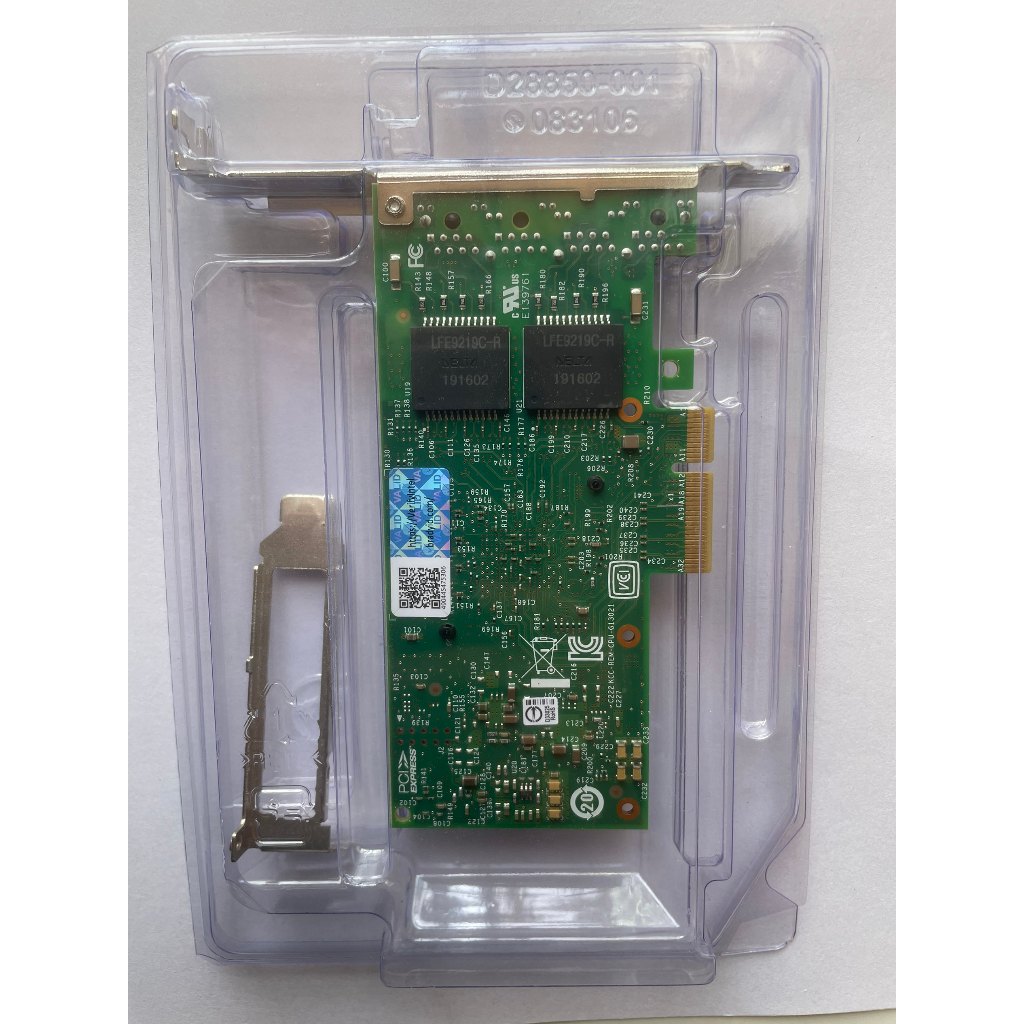 [สต๊อกพร้อม] Intel i350t4v2 การ์ดเครือข่าย RJ45 สี่พอร์ต Intel i350AM4 ชิปสี่พอร์ต 1g การ์ดเครือข่าย