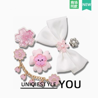 เหมาะสําหรับรองเท้ารูเครื่องประดับดอกไม้การเฉลิมฉลองดอกซากุร…