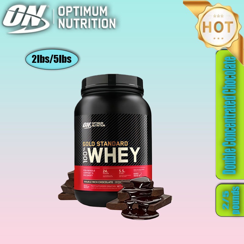 Optimum Nutrition Gold Standard Whey 5LBS,2LBS