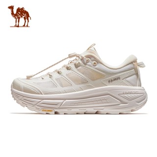 CAMEL CROWN รองเท้าวิ่งสำหรับผู้หญิง พื้นหนา ระบายอากาศดี กั…