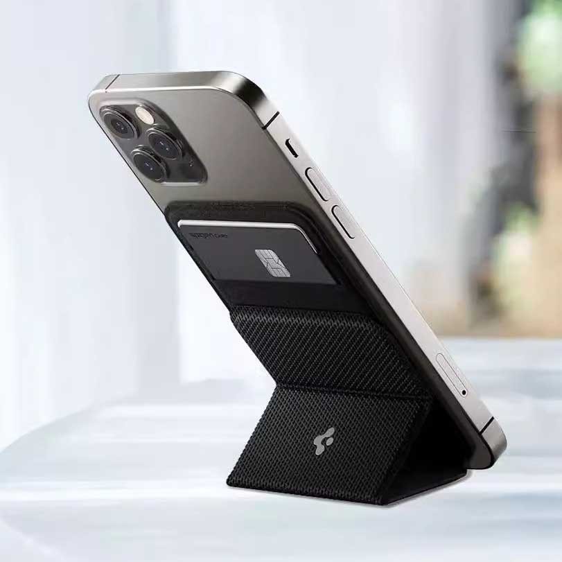 ขาตั้งแม่เหล็กพับกระเป๋าสตางค์การ์ด Solt สําหรับ iPhone 17 Promax ผู้ถือบัตร Stander สําหรับ iPhone 15 Promax iPhone 14/13/12 Promax - รูปที่ 5