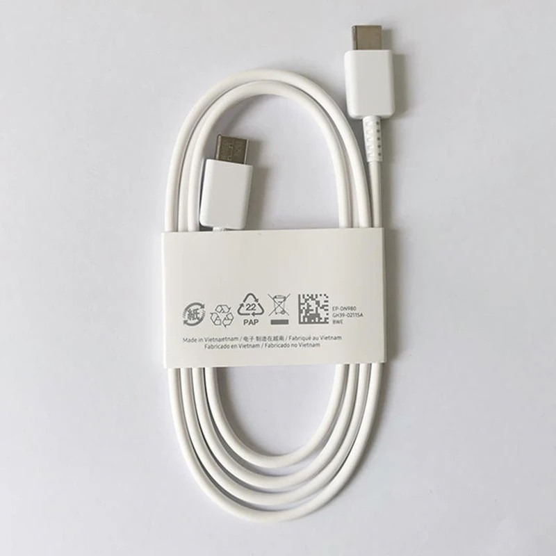 Samsung 3A 25W USB C ถึง Type C สายชาร์จเร็วสําหรับ Galaxy S22 S21 Ultra s10 Plus a56 a55 สาย