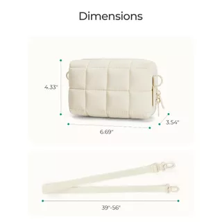 BAGSMART กล้องดิจิตอลป้องกัน Puffy กล้อง 2 วิธีพกพาน้ําหนักเบาและกันน้ํากระเป๋ากล้องขนาดเล็กสําหรับ Canon PowerShot G7X Mark II/III/Sony DSCW800/DSCW830